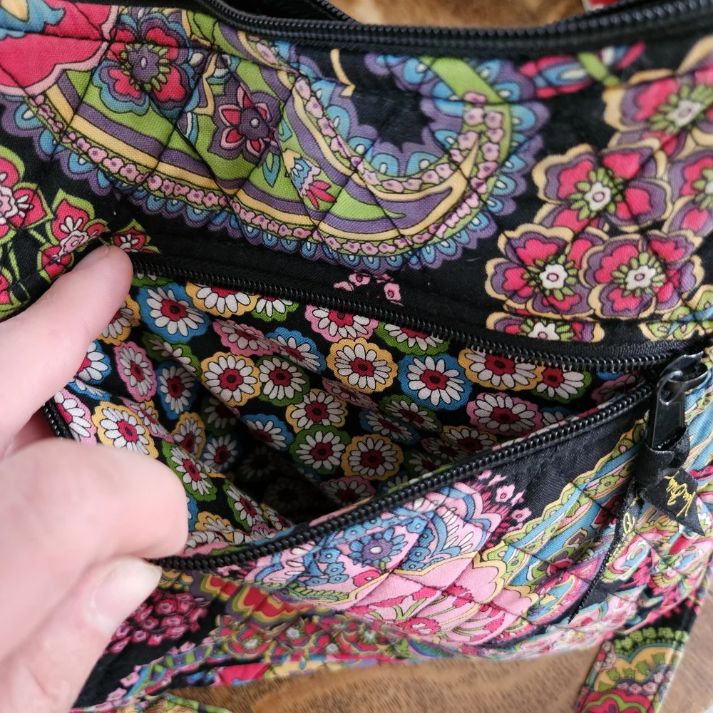 Vera Bradley Multicolor Paisley Crossbody Bag